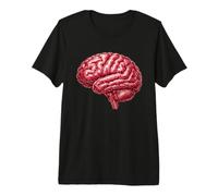 Anatómica Neurología Cerebral Neurociencia Anatomía Humana Medica Camiseta Premium