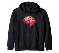 Anatómica Neurología Cerebral Neurociencia Anatomía Humana Medica Sudadera con Capucha