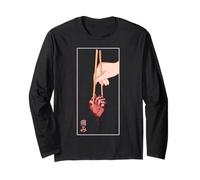 Anatomical Heart with Chopsticks Japanese Art Manga Larga