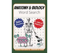Anatomy & Biology Word Search Puzzle Book: Word Searches with Easy to Read Print about Anatomy, Biology, Sciences, and More | 6x5 inches, 110 pages | ... - Gift for Vacations, Holidays and Free Times