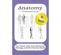 Anatomy Crossword Puzzle: Crossword Puzzles with easy to read print.