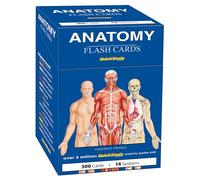Anatomy Flash Cards (300 Cards): A Quickstudy Reference & Study Tool