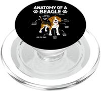 Anatomy of A Beagle PopSockets PopGrip para MagSafe