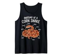 Anatomy of A Corn Snake Camiseta sin Mangas