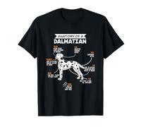 Anatomy Of A Dalmatian Dog Regalo Divertido Perro Camiseta