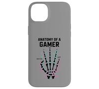 Anatomy of A Gamer Skeleton Hand Funny Gamers Carcasa para iPhone 14 Plus