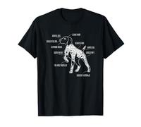 Anatomy Of A German Shorthaired Pointer GSP Dog Lover Gift Camiseta