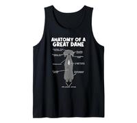 Anatomy of A Great Dane Camiseta sin Mangas