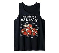 Anatomy of A Milk Snake Divertido Camiseta sin Mangas