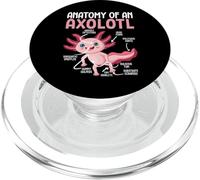 Anatomy of An Axolotl PopSockets PopGrip para MagSafe