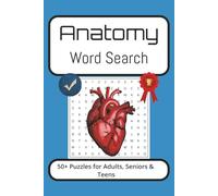 Anatomy Word Search Puzzle Book: Word Searches with Easy to Read Print about Anatomy, the Body, and More I 6x9 inches, 110 pages I 50+ Puzzles… Gift for Vacations, Holidays and Free Times