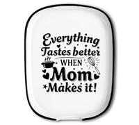 ANATTASOUL Soporte de cerámica para cuchara de café para estufa y batidor de huevos, 11,5 x 15 cm, soporte grande para cucharaditas, soporte decorativo para utensilios de cocina de porcelana