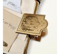 ANATTASOUL Travelers Notebook Clip de Aleación con Diseño de Oso del Bosque de Vintage Bronce Antiguo Clip para Cuaderno Pinzas Journal para Diarios decorativos de Accesorios
