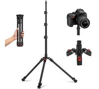 Anautin Soporte de luz Extensible para fotografía, trípode de luz de 2 m para Viajes, Soporte de iluminación de Estudio Resistente de 13 LB/6 kg para iluminación Continua, Flash, estroboscópico,