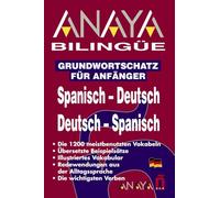 Anaya Bilingüe Español-Alemán/Alemán-Español