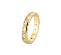 ANAZOZ Anillo Matrimonio de Mujer Triángulo con Moissanita, Anillos de Compromiso Oro Amarillo 18Kilates para Mujer, Oro, Tamaño 17(57mm)