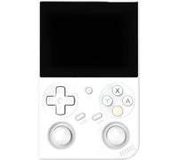 Anbernic - RG35XX Pro Consola retro portátil 64 GB con +5.000 Juegos +30 Emuladores PS1, PSP, N64, NDS, SN, GB, GBA - Linux IPS 3.5" Consola de videojuegos - SVP Game (Blanco, 64 GB (5K juegos))