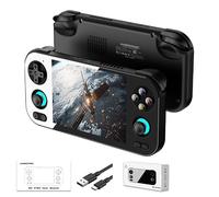 Anbernic RG476H - Consola de juegos portátil retro, pantalla LTPS in-Cell de 4,7 pulgadas, sin tarjeta, sistema Android 13, almacenamiento de 128G, compatible con funciones de IA, joystick con efecto