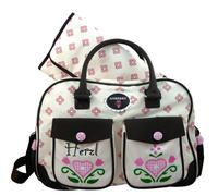 anberry Sac à langer herzl on Tour, dia perbag Light Rose/rose