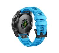 ANBEST Correa para Garmin Fenix 6 Pro/7/8 47mm, Correa Silicona 22mm Quick-fit para Fenix 6/7 Pro/5/5 Plus/Instinct 2X/Descent MK 3 51mm/2/2i