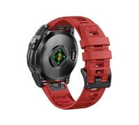 ANBEST Correa para Garmin Fenix 6 Pro/7/8 47mm, Correa Silicona 22mm Quick-fit para Fenix 6/7 Pro/5/5 Plus/Instinct 2X/Descent MK 3 51mm/2/2i