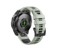 ANBEST Correa para Garmin Fenix 6X Pro/3/7X/8 51mm, Correa Silicona 26mm Quick-fit para Fenix 6X/5X/5X Plus/Epix Pro 51mm/Descent MK1/MK 2i/MK 2