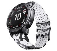 ANBEST Correa para Garmin Fenix 6X Pro/Fenix 7X Pro/Fenix 6X/7X/5X Correas, 26mm Ajuste Rápido Pulsera de Repuesto de Silicona para Fenix 3/3HR/Instinct 2X/Enduro 2 Correa