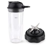 Anbige Piezas de repuesto Easy Twist Extractor Blade con taza de 32 onzas y tapa, compatible con NutriBullet Blender Combo, NutriBullet PRO 1000 y NutriBullet Select 2 0