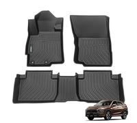 ANBINGO Alfombrillas Personalizadas para Mitsubishi Eclipse Cross 2018-2022, Impermeables, Protector para Todo Tipo de Clima, TPE sin Olor, Revestimiento de Piso para automóvil, Fila Delantera y