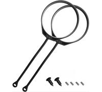 ANBOO 2 unidades de cinta de sujeción para tapa de depósito, para Volkswagen Audi A4L, Q5, Q3, A6, A3, Q7 y muchos más, cinta de seguridad