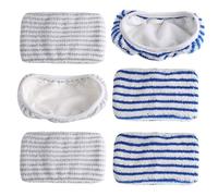 ANBOO 6 piezas de repuesto para Rowenta Clean & Steam ZR005801/RY7/RY8, paños de microfibra, almohadilla de fregona reutilizable para limpiar y frotar suelos