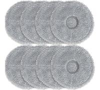 ANBOO 8 almohadillas de microfibra para Dreame L10s Ultra / L10 Ultra / L20 Ultra / L10s Pro Ultra / L10s Pro Ultra Heat / X40 Ultra Complete & Xiaomi X10+ / X20+ Robot Aspirador Mopptücher Accesorios