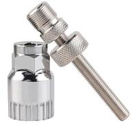 ANBOO Herramienta de pedalier de bicicleta para Shimano, 20 dientes, herramienta de rodamiento interior, llave de rodamiento interior compatible con Shimano VP LP FSA Octalink ISIS Truvativ Race Face