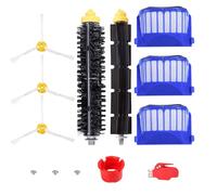 ANBOO Recambios para iRobot Roomba 600 Series 694, 692, 690, 680, 660, 665, 651, 650, 614 y 500 Series 595, 585, 564, Incluye Cepillo Lateral, Cepillo de cerdas y Cepillo batidor