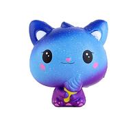 Anboor 3.9 "Squishies Cat Galaxy Helado Kawaii Suave Crecimiento Lento Perfumado Animal Squishies Alivio del estrés Juguetes para ni?os Colección de Regalos