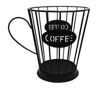 ANBP Soporte para CáPsulas de Café Cesta de Almacenamiento para CáPsulas de Café Soportes de Almacenamiento para Encimera de Cocina para CáPsulas de Espresso (PequeñO) -Negro