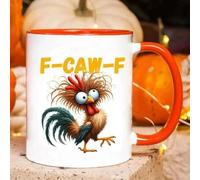 ANBTUKJ Taza divertida con juego de palabras sobre pollos para hombres y mujeres, taza de café con gallo, taza sarcástica con juego de palabras sobre gallos, 350 ml,A-One Size