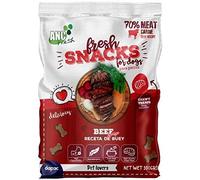 ANC FRESH Snacks Huesitos de Carne para Perros Adultos, Cachorros y Senior - Pack 5 x 100 gr (Buey)