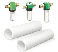 Ancable 2 filtros de repuesto para filtro de agua Grünbeck FS 1" (50 µm sin campana), filtro de agua doméstica de repuesto para Grünbeck FS-B 1' y Boxer K/KD