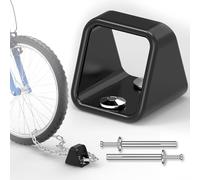 Ancable Anclaje de pared para bicicletas y motocicletas, Anclaje de cadena de alta seguridad de 5 mm de acero, Sistema de seguridad contra robo con tornillos de acero inoxidable 304, Ideal para
