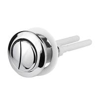 Ancable Botón de repuesto para inodoro, 1 unidad | Botón de descarga de inodoro doble de cabeza redonda, accesorios de repuesto para reparación de tanque de agua de inodoro