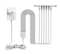 Ancable Fuente de alimentación de 4,5 V para Lemax Weihnachtsdorf | Adaptador de alimentación 6 en 1 compatible con luces navideñas, ideal para la iluminación de varias casas de pueblo navideño