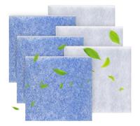Ancable Limodor - Filtro de repuesto para ventilador Serie Compact (6 unidades, 24 x 24 cm, clase G4, sustituye a 00070), Rejilla Ventilador