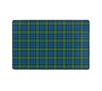 Anceky Alfombra de área Rhode Island Tartan, tapete Antideslizante, Alfombra Grande y Absorbente de 60 x 39 Pulgadas.
