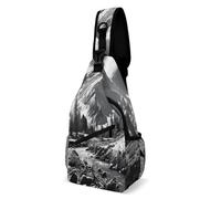 Anceky Bolso bandolera para hombre y mujer, estilo retro y de montaña, tipo bandolera, informal, para viaje, tipo mochila