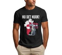 Anceky Camiseta Nu DET Nuuk, ya Basta de Groenlandia, Camiseta para Hombre en Oferta