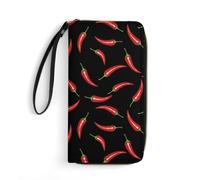 Anceky Cartera de Viaje de Alta Capacidad para Mujer, Resistente al Agua, Ideal para Llevar a Diario, Color Rojo Chile.