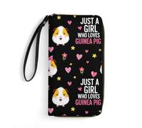 Anceky Carteras de Moda, multifuncionales, Ligeras, Unisex, con asa, portapasaportes, Just Girl Who Loves Guinea Pigs