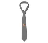 Anceky Corbata de hombre con el escudo de armas de la República Democrática del Congo, hebilla antideslizante, suave, duradera, resistente a la decoloración. Ideal para el Día del Padre.