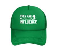 Anceky Gorra de béisbol Ajustable con el Logo Over Par and Under Influence